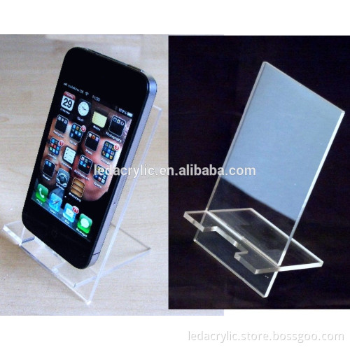 Clear Acrylic Desktop Mobile Phone Stand
